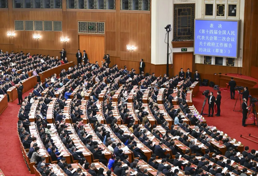 大陸兩會/人大閉幕！總理李強首份工作報告　「2895贊成2反對3棄權」表決通過