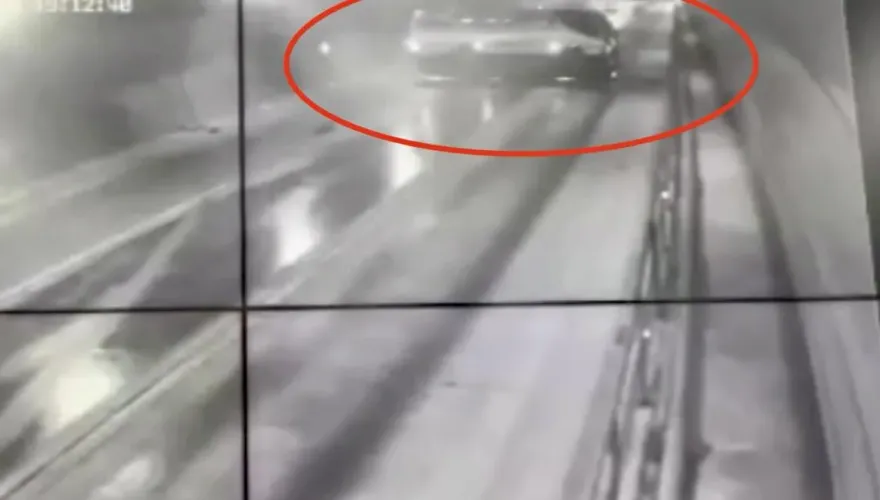 快訊/翻車影片曝光！康橋校車信義快隧道翻車18傷　「恐怖旋轉」後翻覆