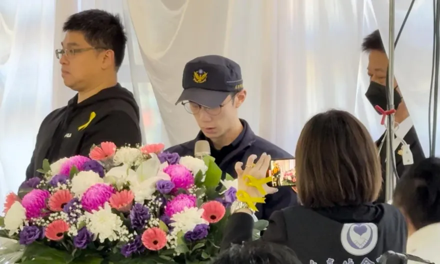 影/再見了昱鴻！淚憶好下屬　所長哽咽：值班台修好了但傷口無法癒合