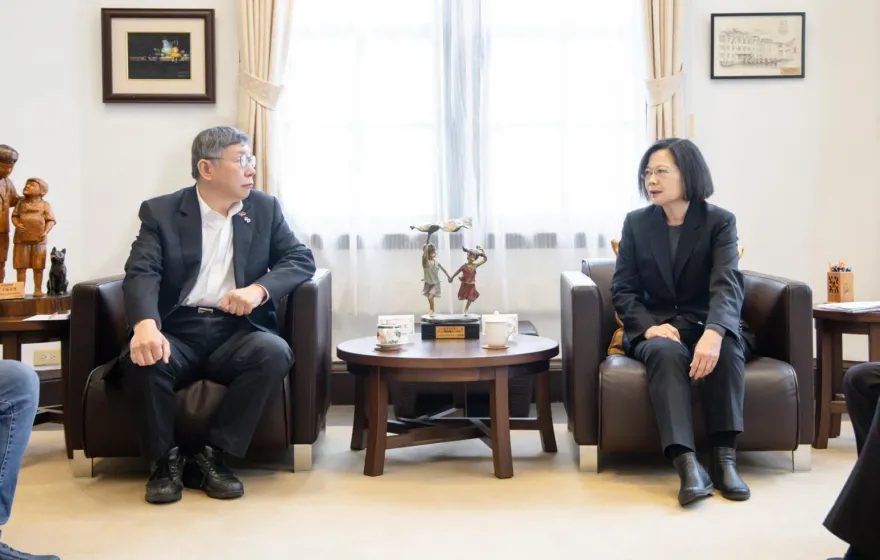 蔡英文為何要見柯文哲？沈富雄曝三動機：都很不好