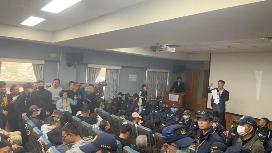 彰濱資源化處理中心環境影響說明書之公開說明會　晶鼎科技：先進技術、加嚴管理、接受各界監督