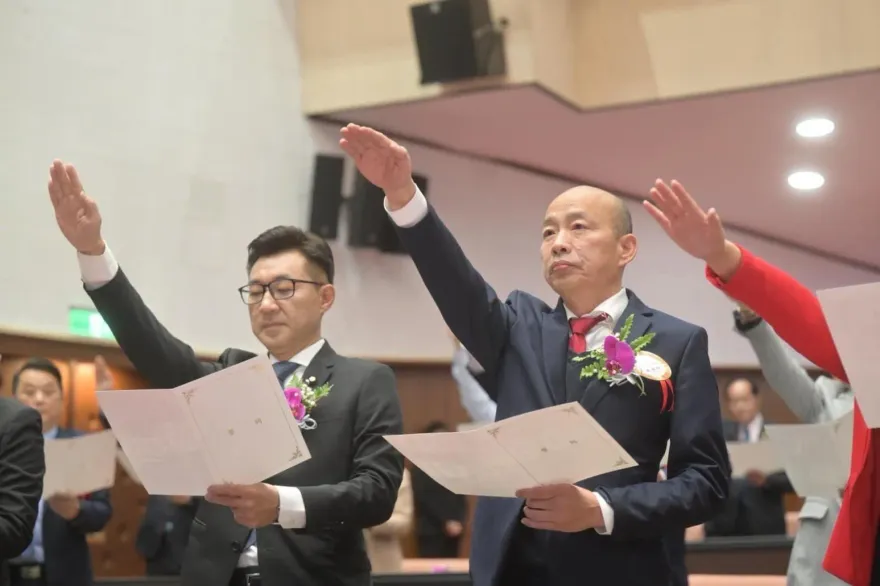 影/「辣個男人」出手！霸氣反制民進黨卡韓爛招　鄭麗文狂讚：韓國瑜贏了