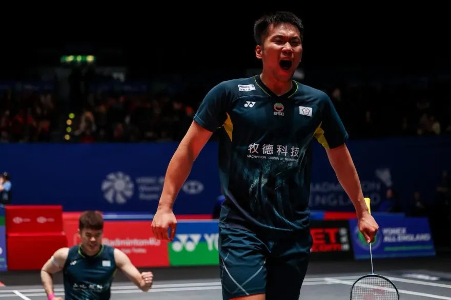世界第3不是對手！麟洋配淘汰大陸組合　強勢晉級全英賽男雙8強