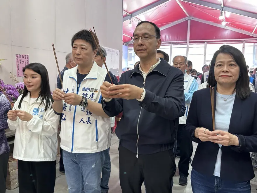盧秀燕訪美劍指2028？ 朱立倫說話了