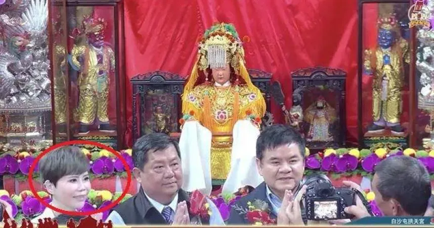 白沙屯媽祖/詹雅雯、王彩樺現身！吳鳳帶愛妻參與「媽祖婆改變我人生」