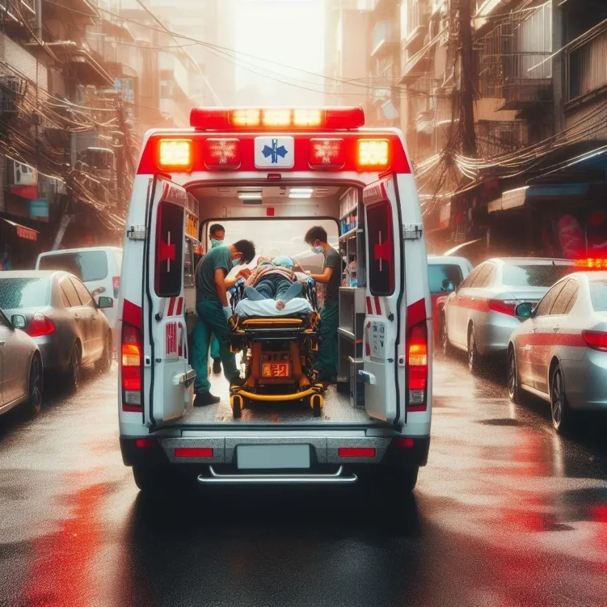 快訊/悚！基隆社區驚傳墜樓　男躺中庭血泊「頭變形」明顯死亡