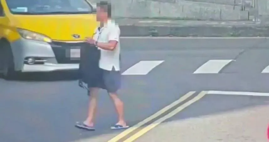 不滿行人沒走斑馬線...運將怒按喇叭　雙方起口角互毆又互告！