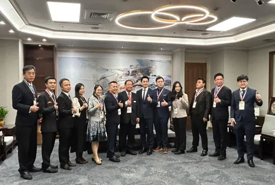 救國團葛永光主任與113年青年獎章得主拜會臺北市長蔣萬安