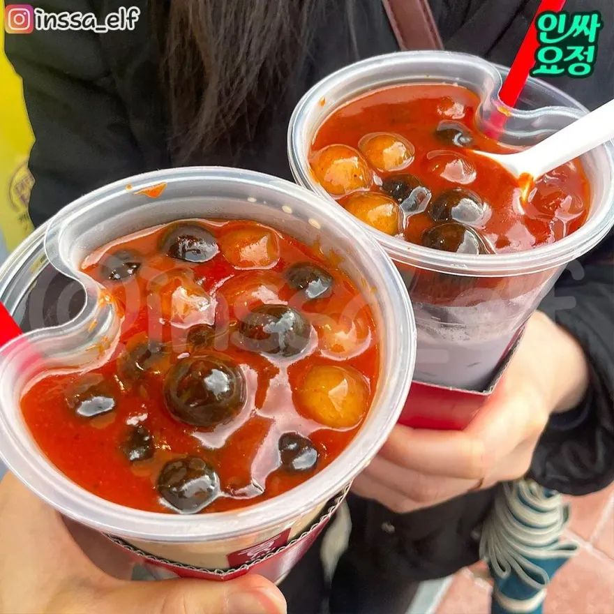 影/震撼組合！南韓推「麻辣珍珠炒年糕」奶茶　網友實測：出奇美味