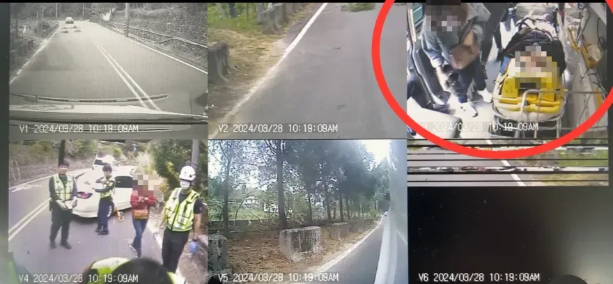 苗栗女載90歲老父回診！返程撞車父親傷重不治　她遭過失致死罪送辦