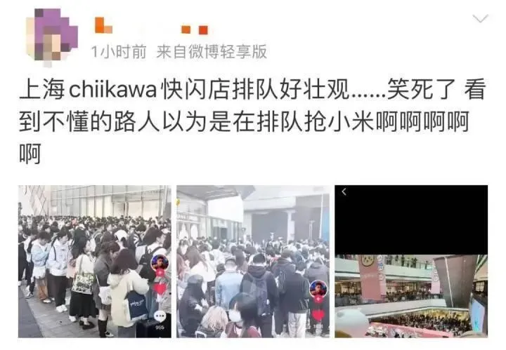 日爆紅IP「吉伊卡哇」上海快閃店首日引爆排隊人潮　粉絲嘆「排5小時限購10分鐘」