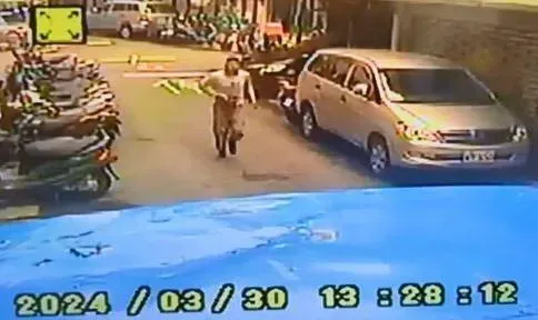 影/士林工地倒塌意外！台籍通緝犯、失聯移工落跑畫面曝　警全力追查中
