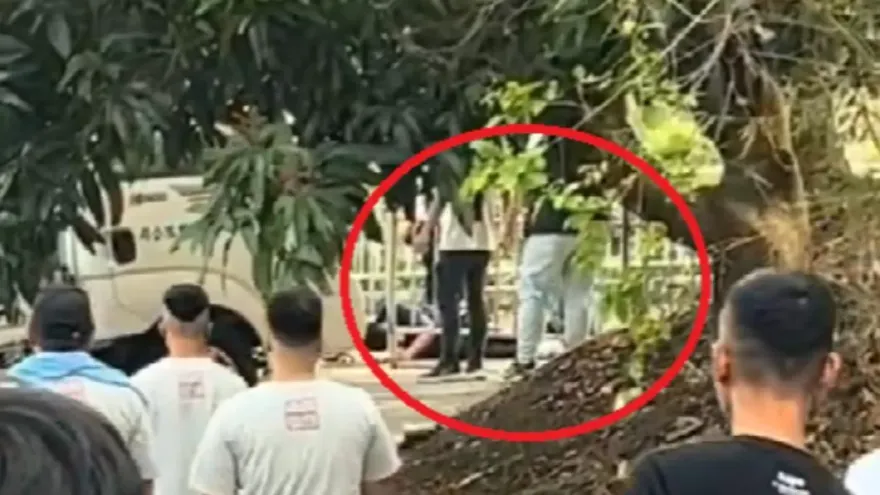 影/高雄遶境驚爆私刑！男遭圍毆「電擊」　旗山警追到彰化...2惡煞竟是在地青年