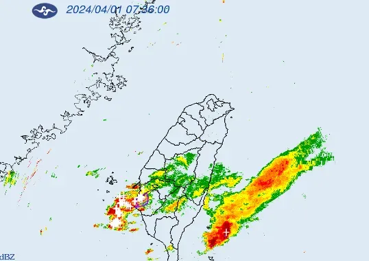 快訊/上班注意！2縣市「大雷雨狂轟猛炸」　記得帶雨具