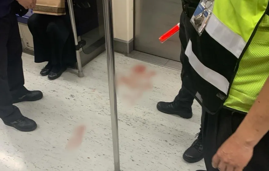 板南線車廂驚見血跡！旅客嚇壞直呼「我要下車」　北捷回應了