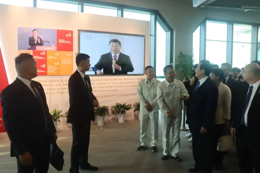 馬英九參訪港珠澳大橋　提前與習近平「馬習同框」