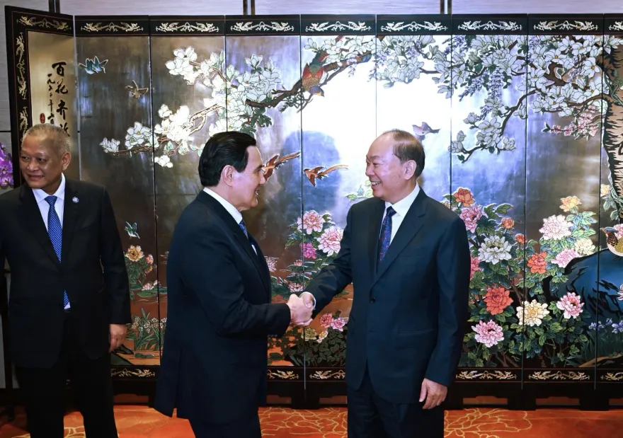 一天兩度提「中國人 」！ 馬英九：追求和平避免戰爭是兩岸中國人不可迴避責任