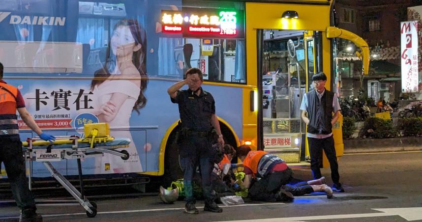 快訊/萬華7旬嬤過馬路遭公車撞倒「滿口鮮血」！幸生命跡象仍穩送醫搶命中