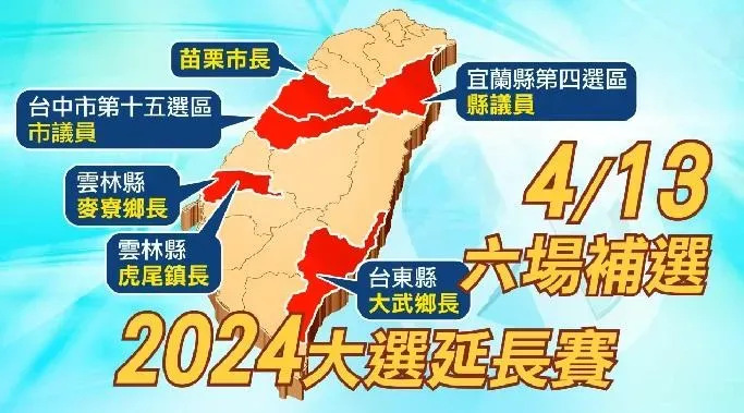 2024大選延長賽！6選區鄉鎮市長、議員補選　鎖定中天413特別報導
