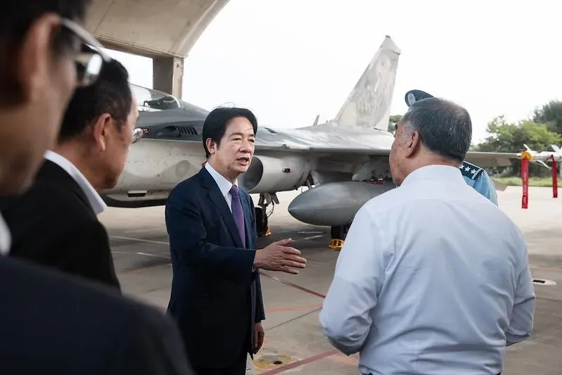 訪視中部地區部隊　副總統感謝國軍戮力捍衛領空、守護民主家園