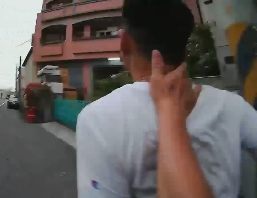 影/再跑嘛！毒蟲拒捕遭「功夫熊貓」正義之掌拍倒　精采畫面曝