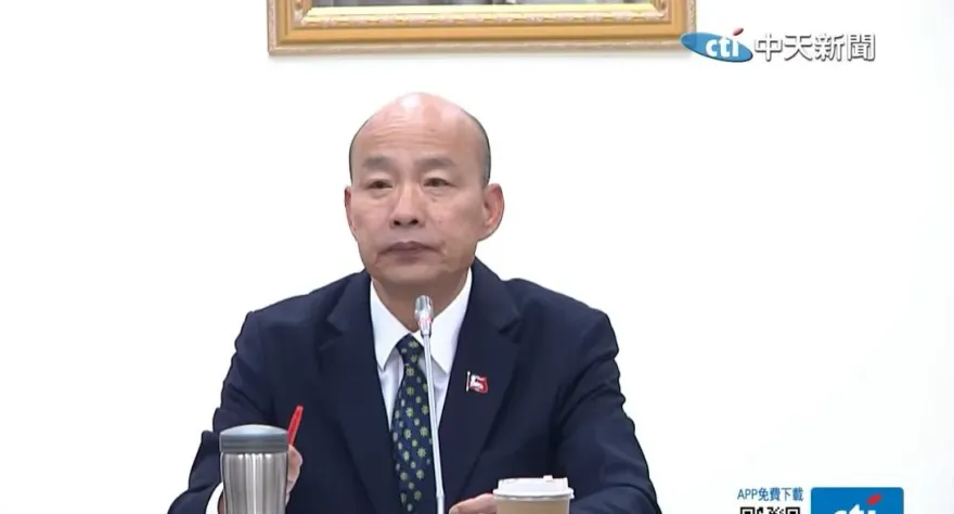 立院攻防太激烈？韓國瑜自嘲當院長兩個半月頭髮掉光：去年頭髮還很多