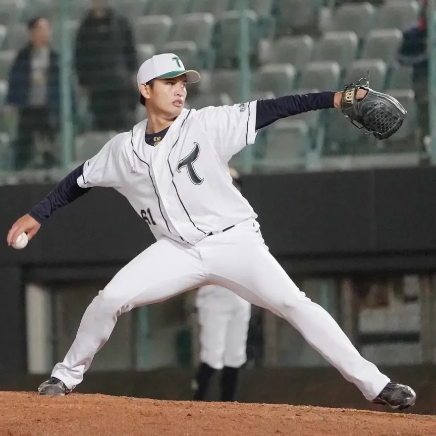 前旅日強投狂秀K功！張奕力拚中職季中選秀　在台零收入靠獎金過活