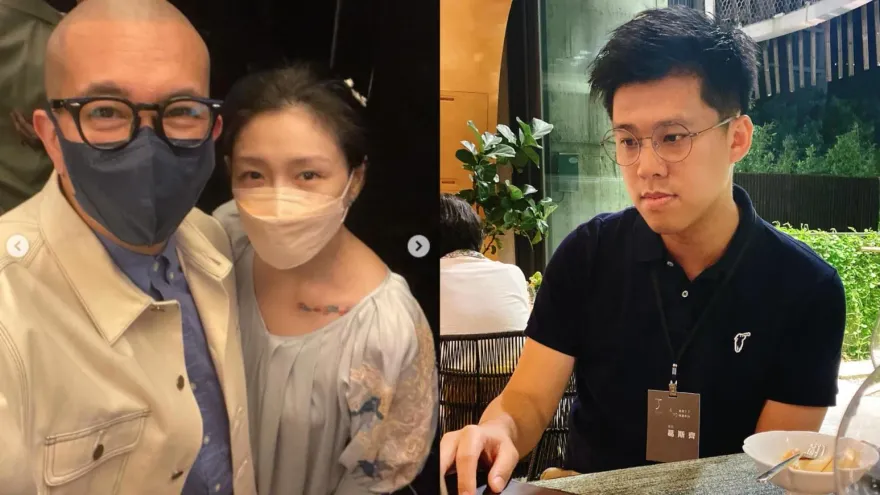葛斯齊嗆婚內出軌具俊曄　大S公開「電梯合照」 原圖：別再說謊了