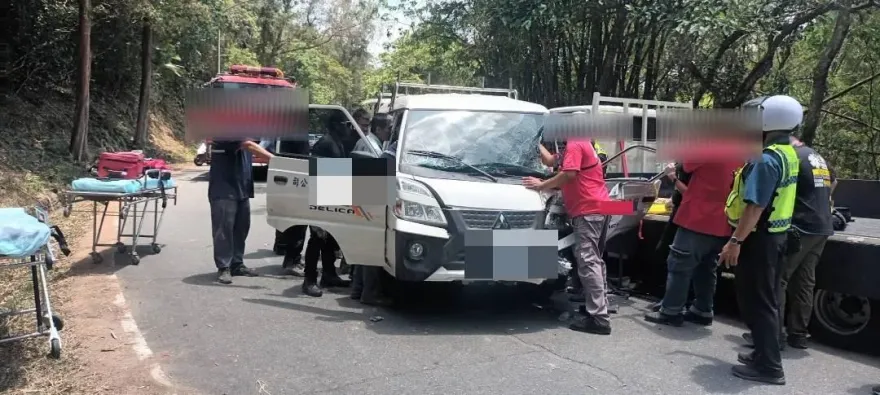 影/九鵬基地車禍3人受傷　中科院回應了