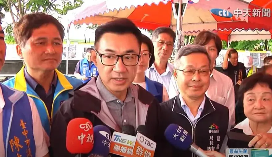 爭取參與WHA　江啟臣向國際喊話：不能只看到半導體有利就叫我們設廠