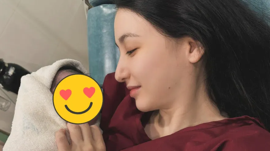 MEI MEI第4胎生了！　自爆「洗頭突陣痛」迎寶貝女兒：累到虛脫