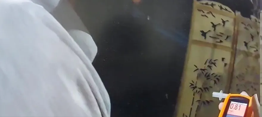 影/警察前一身酒氣！騎士下秒呼嘯而過被逮辯：我吃燒酒雞　酒測值嚴重超標