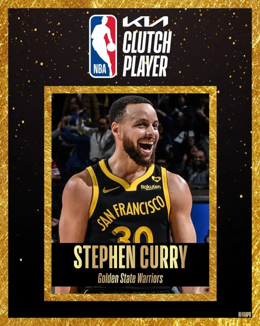 沒進季後賽還當選！柯瑞屢進致命一擊　勇奪NBA年度關鍵球員獎