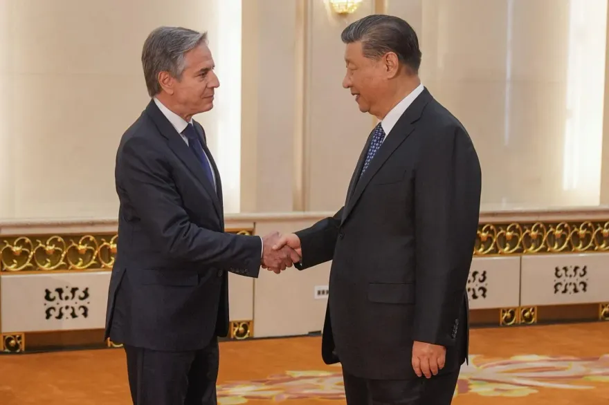 會見美國國務卿布林肯！習近平：中方不結盟美方也不要搞小圈子