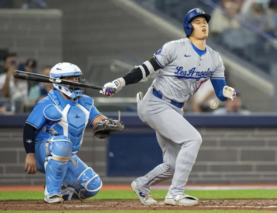 影/道奇慘中「滿壘計」！大谷翔平4打數摃龜　絕佳得分機會也打不回來