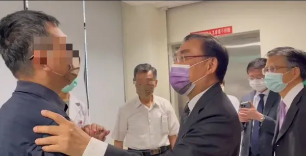檢察官家中暈倒…彰基救命7個月神奇復原　法務部長蔡清祥3度加油打氣