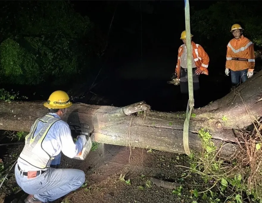 雷雨狂炸！小金門逾300戶停電　台電拚今晚復電