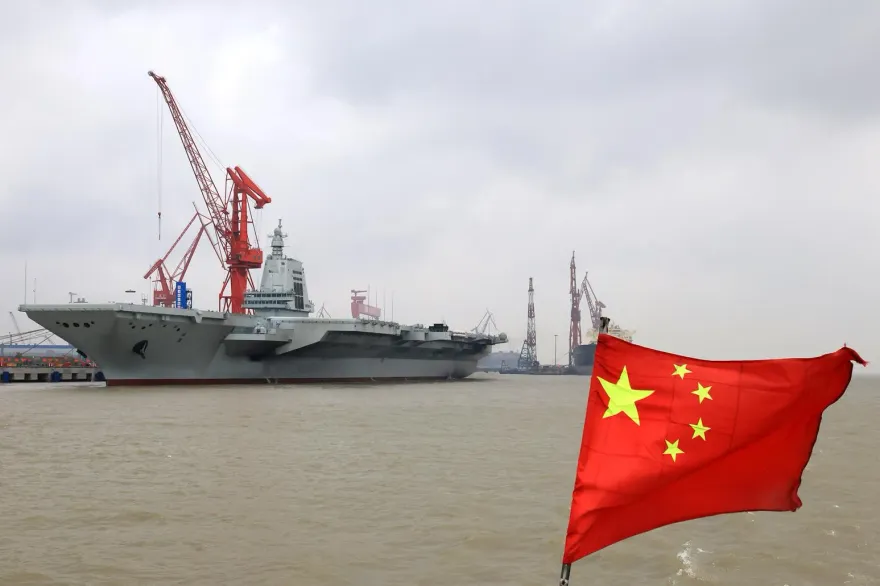 舷號18！「福建艦」首海試　為陸完全自主設計建造首艘彈射型航母