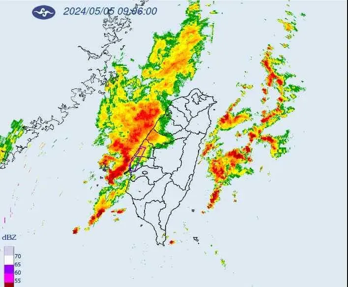 快訊/大雷雨轟炸！彰化、雲林小心了　氣象署示警：可能出現冰雹