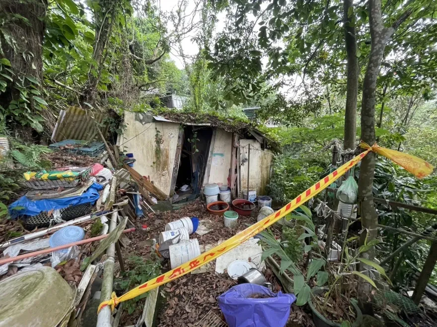 快訊/驚悚！北市虎山步道驚見「白骨」躺椅　死者身分曝光