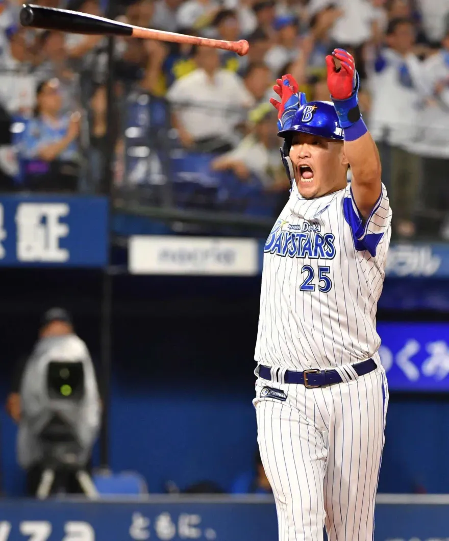 影/回家真好！「筒神」回歸橫濱首戰逆轉轟　第3打席也差點開轟被虧：多吃點飯