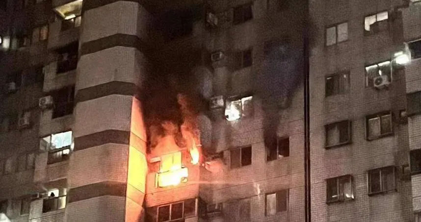 悲傷母親節…台中惡火爸救女雙亡　嬤聞噩耗痛哭：2條命沒了