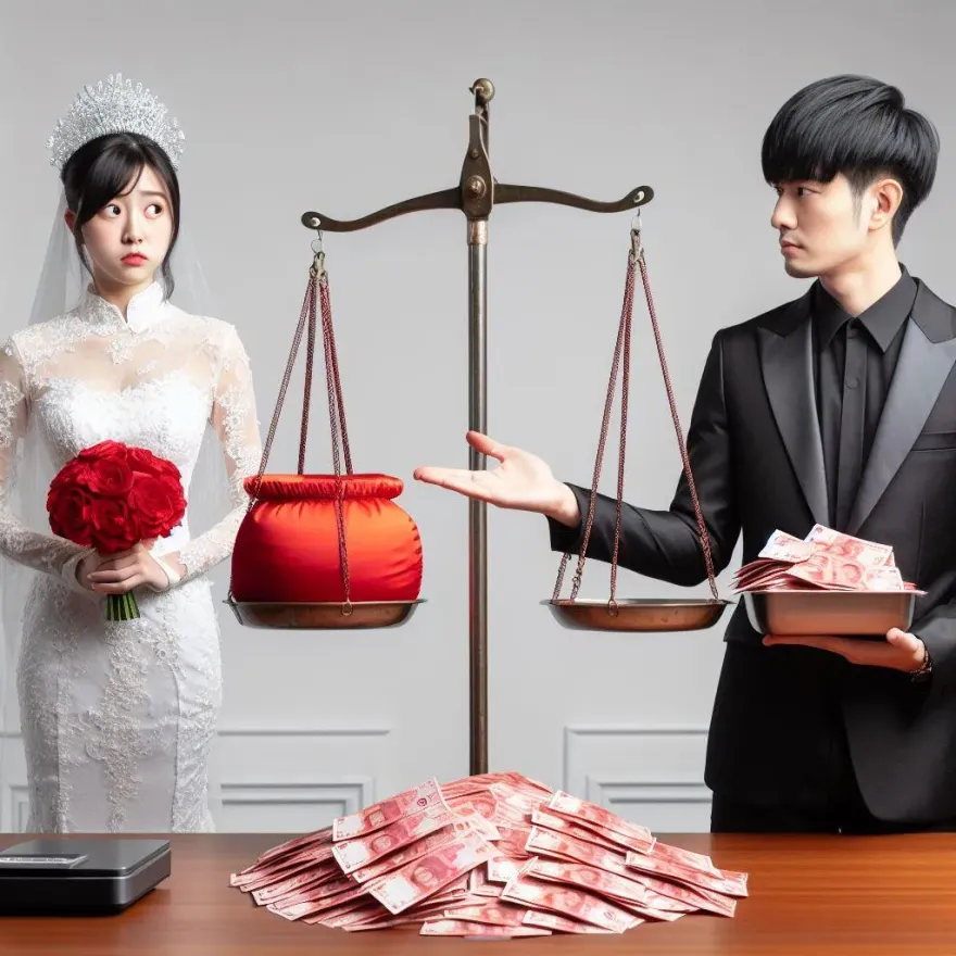 愛情買賣？陸男拒付百萬聘金稱除非女方也出百萬嫁妝　網酸：這個婚不必結