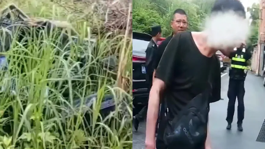 影/「狗舔都沒反應」！草叢發現「屍體」急報警　連法醫都出動…才知是「醉漢」