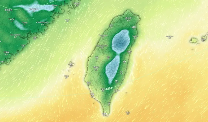 注意溫差！5月難得低溫「跌1字頭」　5/13鋒面通過、東北季風南下