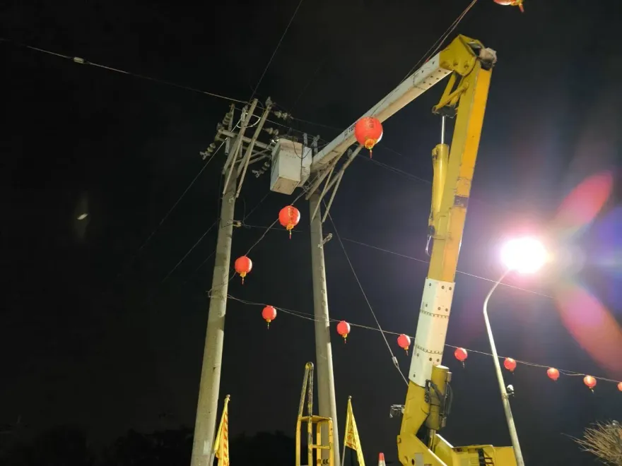 快訊/高雄又停電！林園區2035戶一片黑　台電搶修中