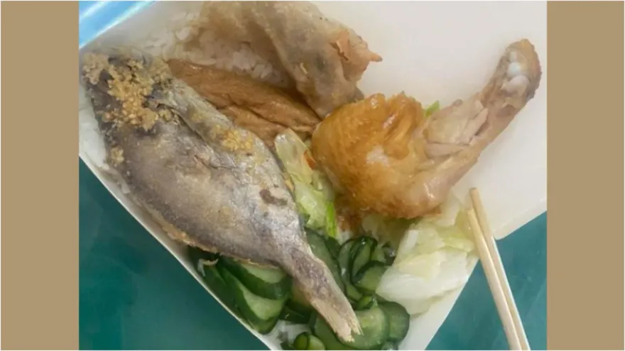 60元便當「有整條魚＋雞腿」！他揭佛心價內幕　網全看哭了