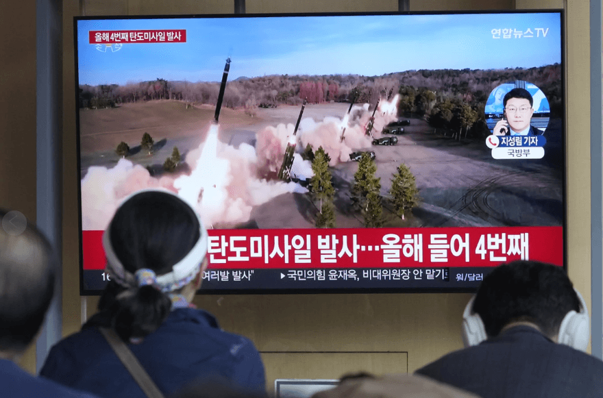 快訊/時隔25天再挑釁！南韓軍方：北韓向東海發射「彈道飛彈」