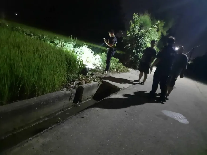 苗栗苑裡離奇命案！7旬翁傍晚外出　被發現陳屍田中央、家屬淚崩