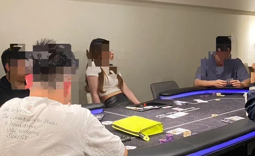 影/衝著她來！台中20歲金髮女荷官「雪白中空裝」吸客　上工3天就倒店